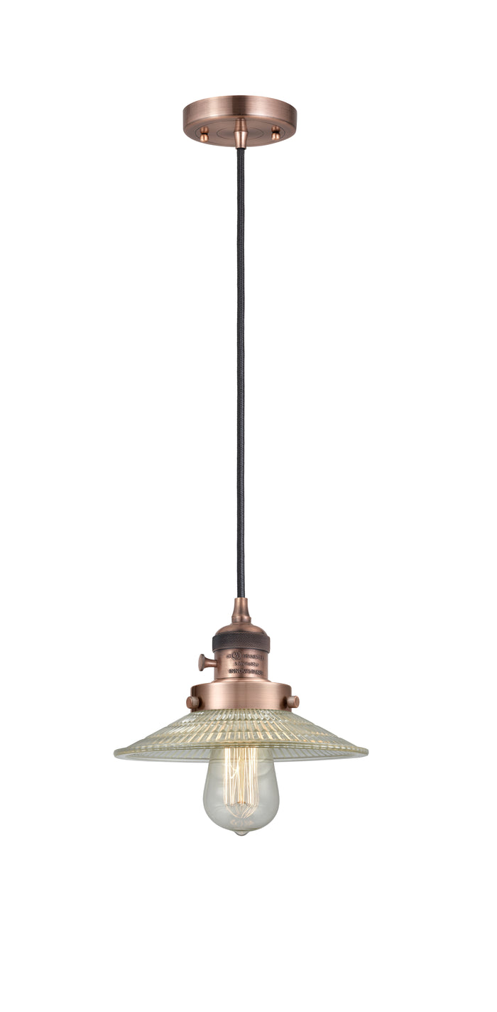 Franklin Restoration Mini Pendant Antique Brass