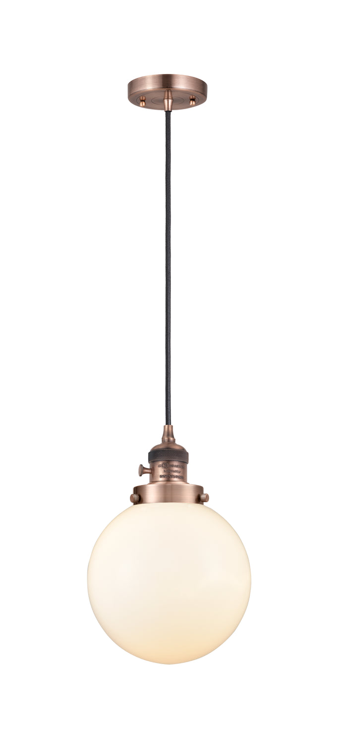 Franklin Restoration Mini Pendant Antique Brass