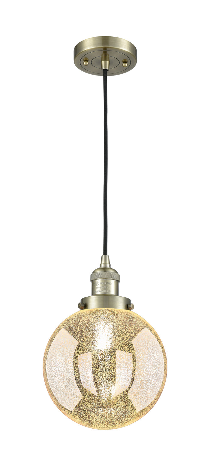 Franklin Restoration Mini Pendant Antique Brass