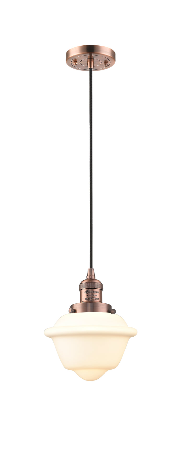 Franklin Restoration Mini Pendant Antique Brass