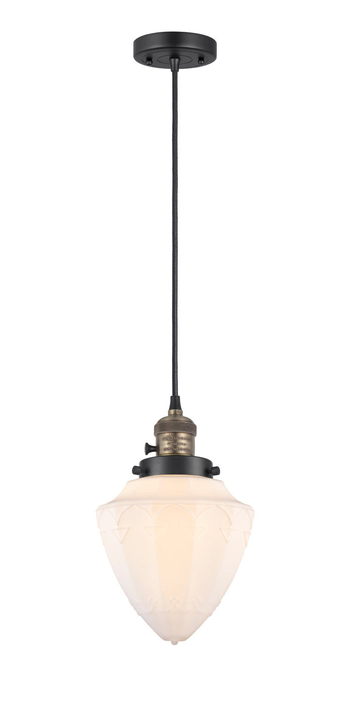 Franklin Restoration Mini Pendant Antique Brass