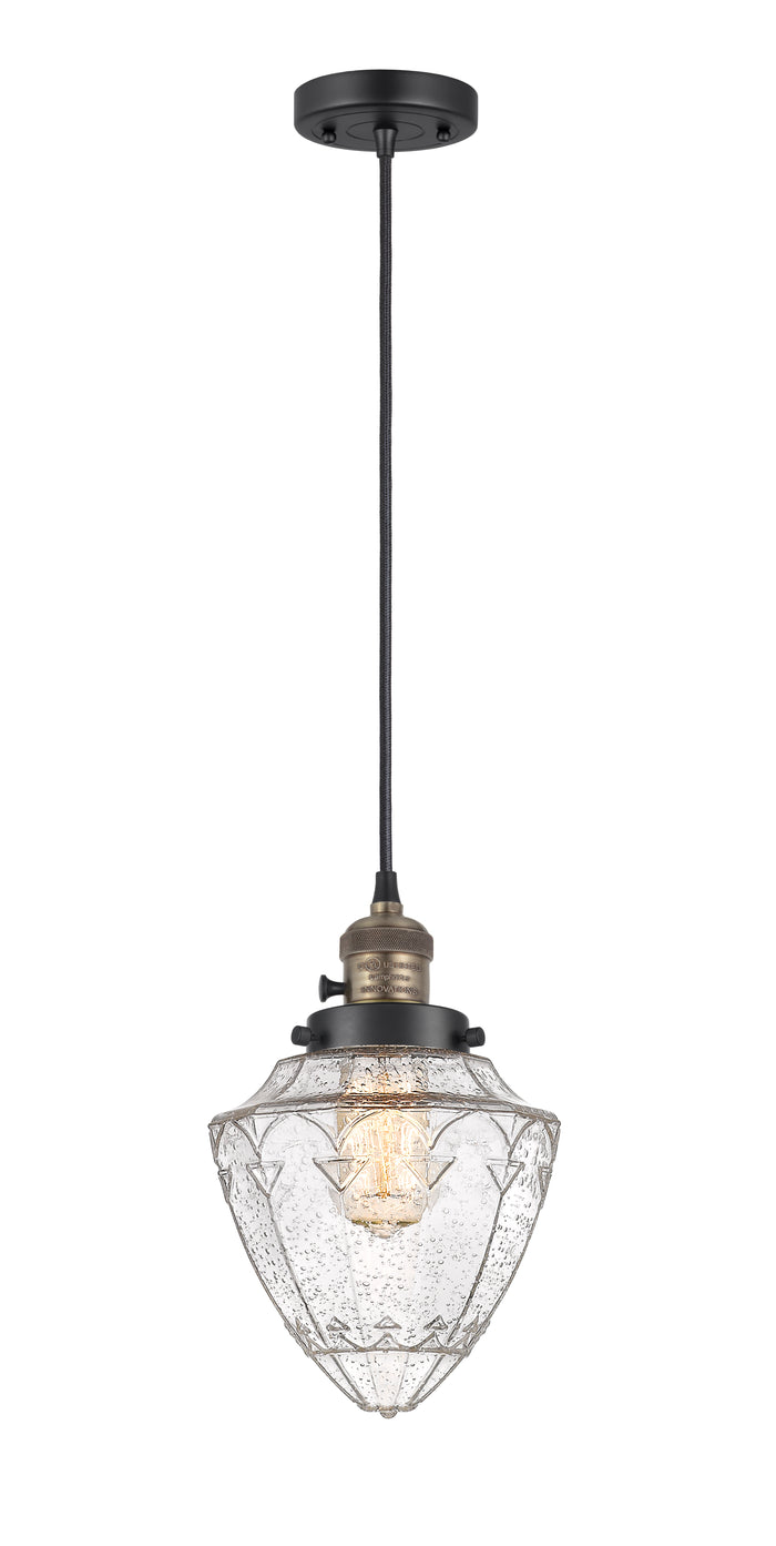 Franklin Restoration Mini Pendant Antique Brass