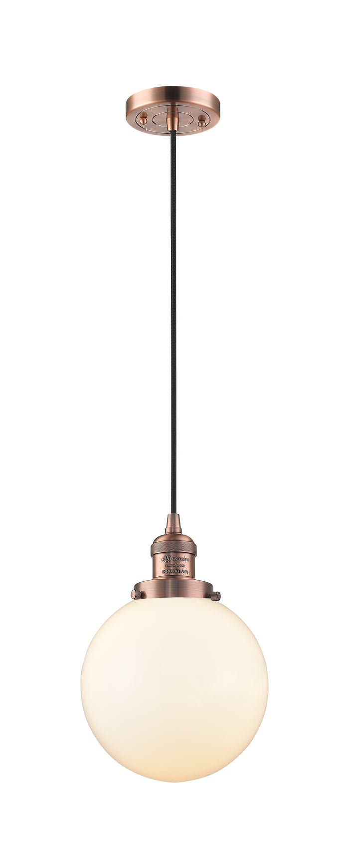 Franklin Restoration Mini Pendant Antique Brass