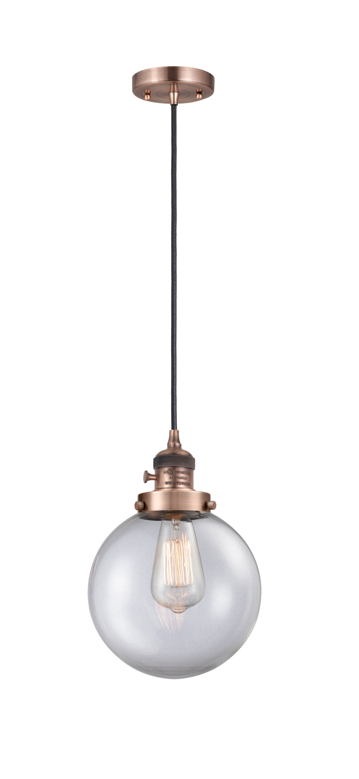 Franklin Restoration Mini Pendant Antique Brass