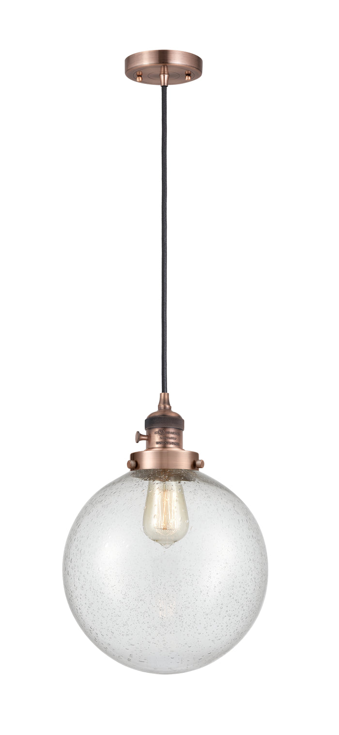 Franklin Restoration Mini Pendant Antique Brass