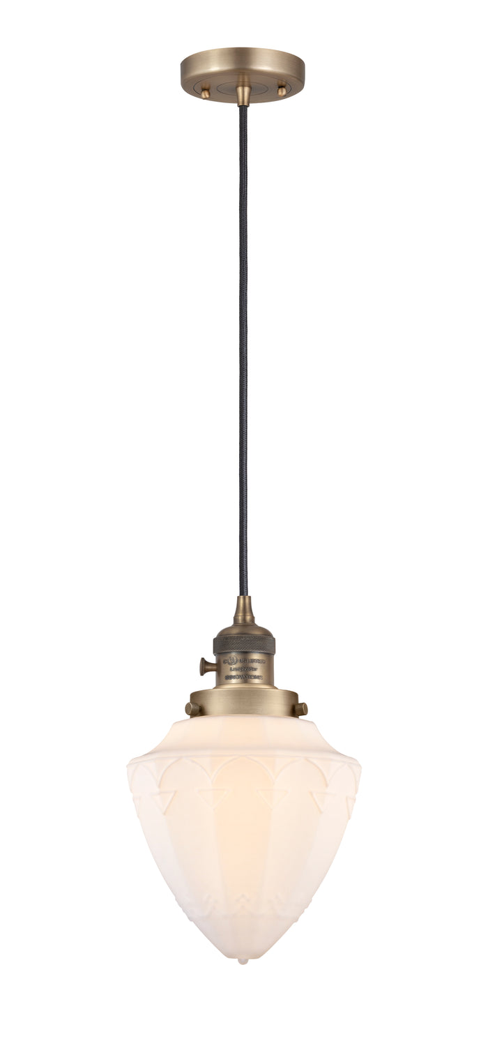 Franklin Restoration Mini Pendant Antique Brass
