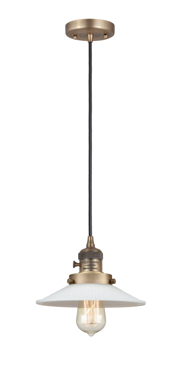 Franklin Restoration Mini Pendant Antique Brass