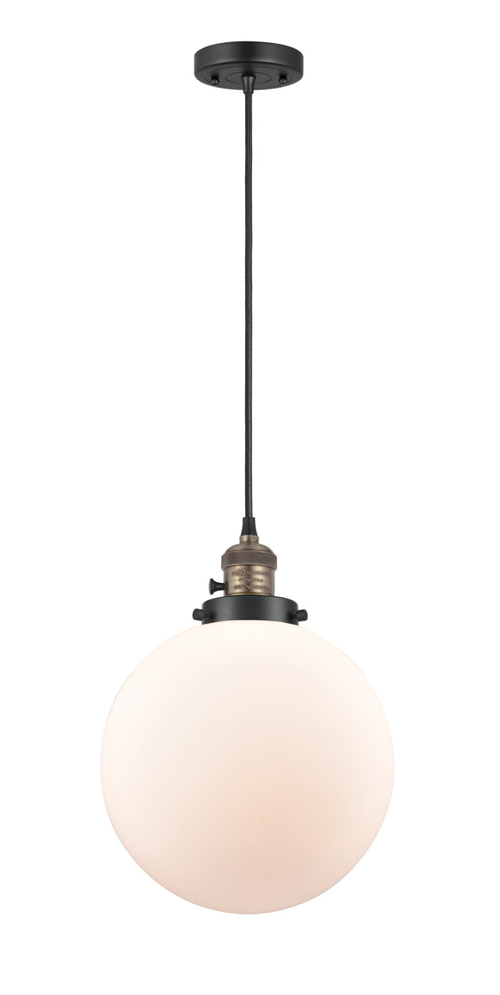 Franklin Restoration Mini Pendant Antique Brass