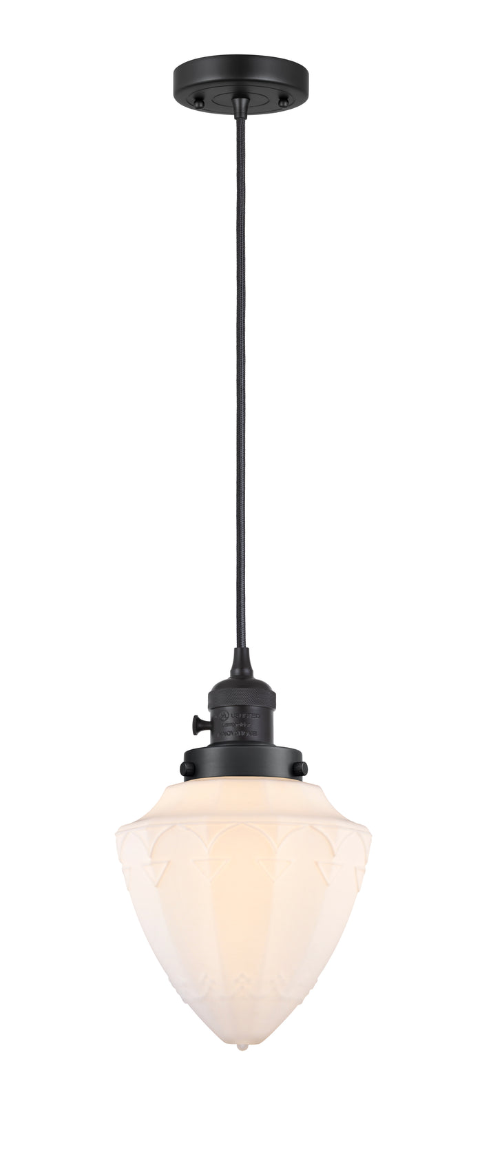 Franklin Restoration Mini Pendant Antique Brass