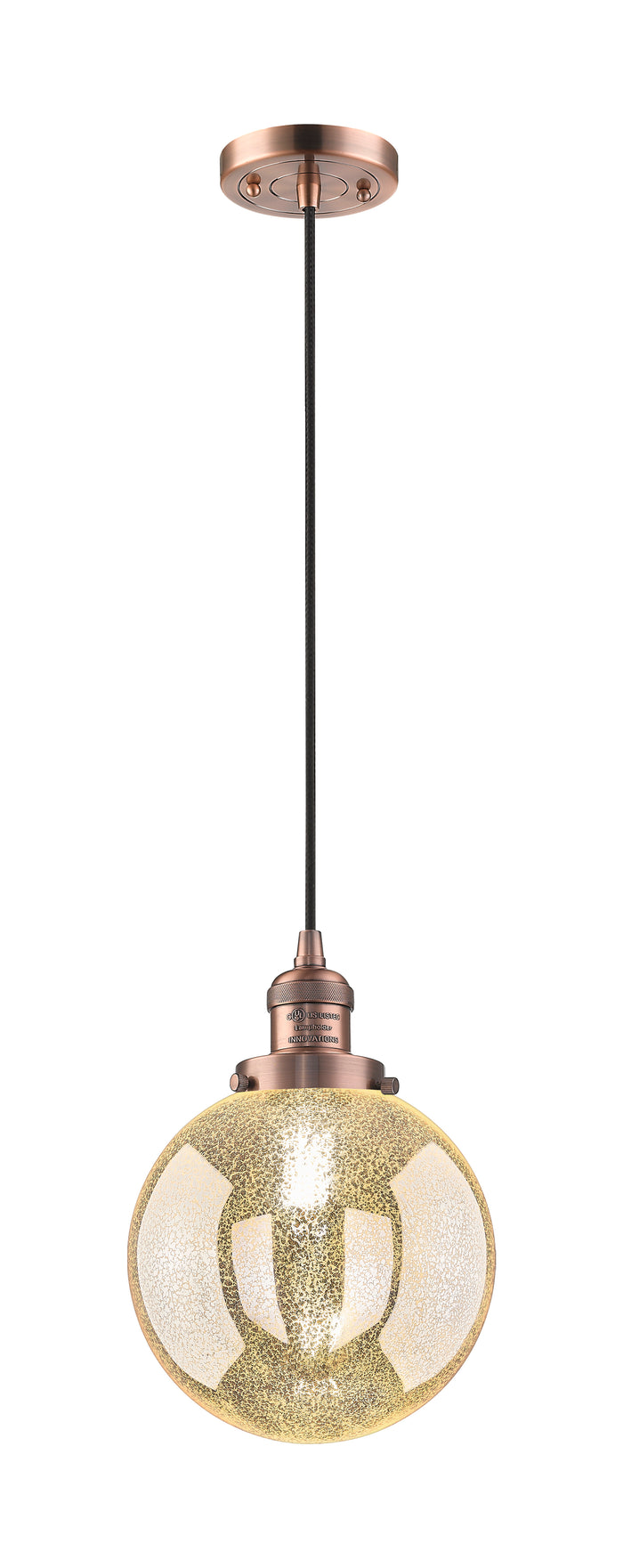 Franklin Restoration Mini Pendant Antique Brass