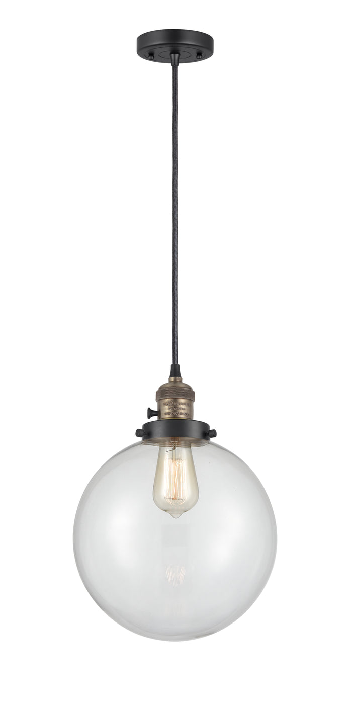 Franklin Restoration Mini Pendant Antique Brass