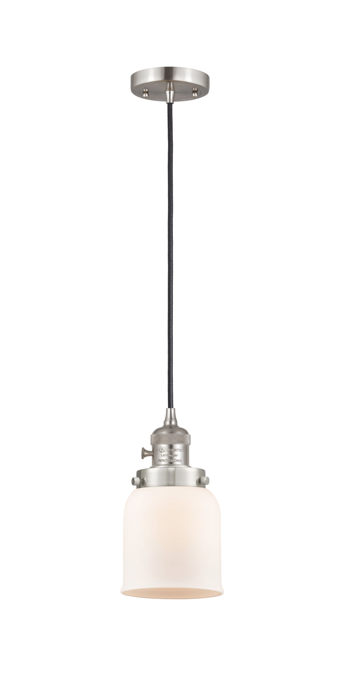 Brushed Satin Nickel / Matte White
