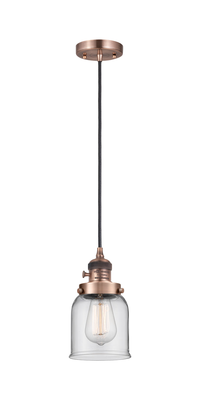 Franklin Restoration Mini Pendant Brass