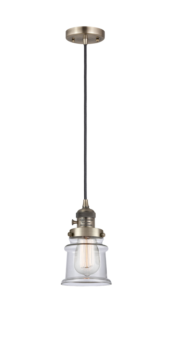Franklin Restoration Mini Pendant Cast Brass
