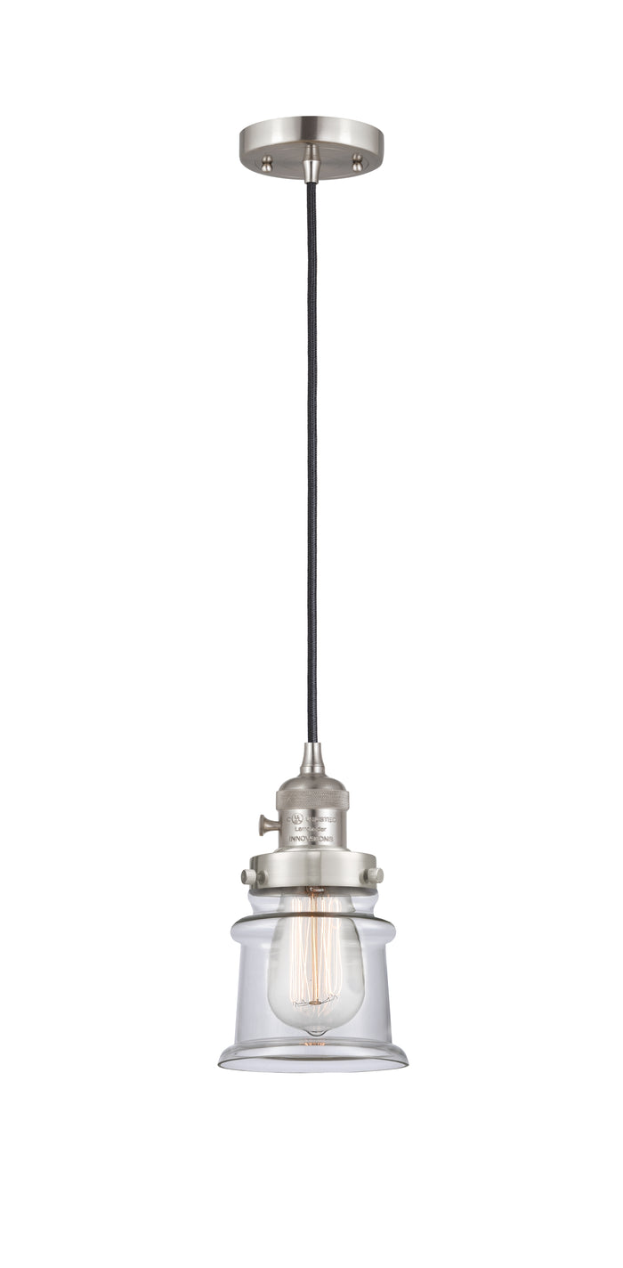 Brushed Satin Nickel / Clear