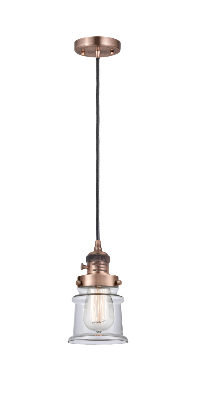 Franklin Restoration Mini Pendant Cast Brass