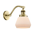 Franklin Restoration Sconce Cast Brass Glass