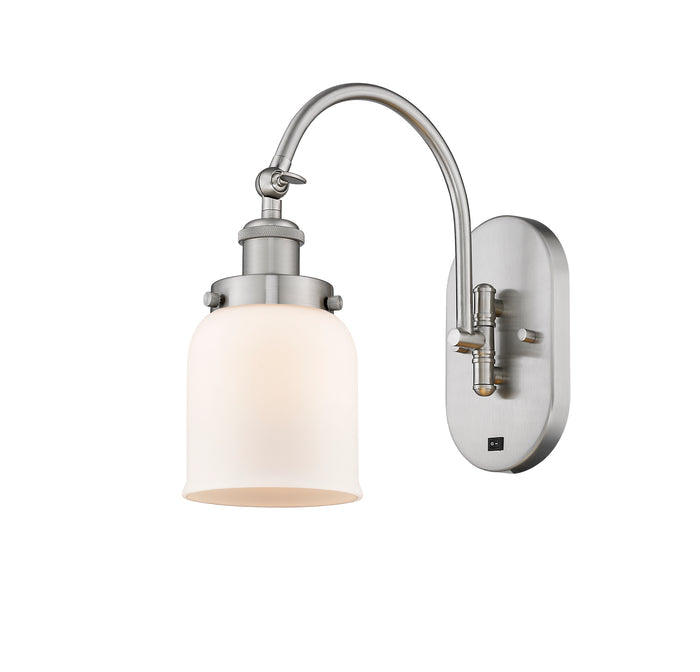 Brushed Satin Nickel / Matte White