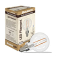 G16 2.5W Dimmable Clear Filament LED Light Bulb with E12 Base, 2700K, 250 Lumens, 6-Pack