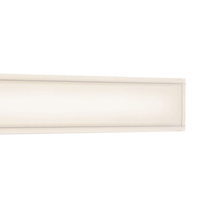 Garland 36-in Aluminum Steel Acrylic Wall Sconce