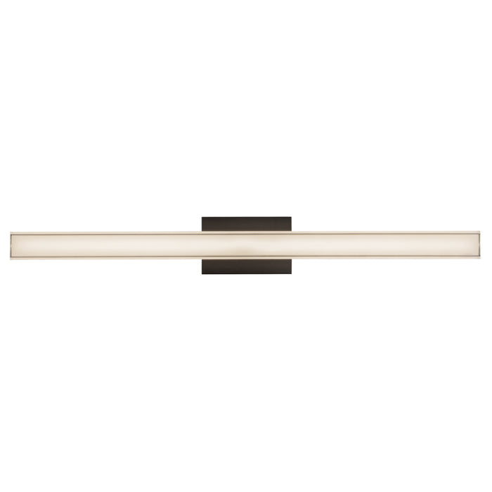 Garland 36-in Aluminum Steel Acrylic Wall Sconce