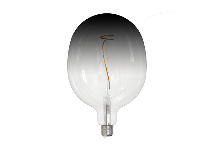 Gradient C53 4.5W Dimmable Clear/Smoke Filament LED Light Bulb with E26 Base, 3000K, 200 Lumens