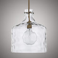 1 Lights Hazel 16-in Pendant Aged Brass  Dimmable 60W