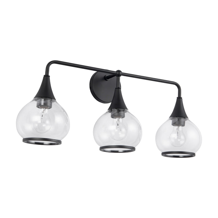 Hazel 26-in Steel Vanity Light