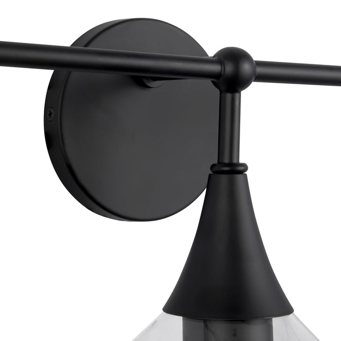 Hazel 26-in Steel Vanity Light