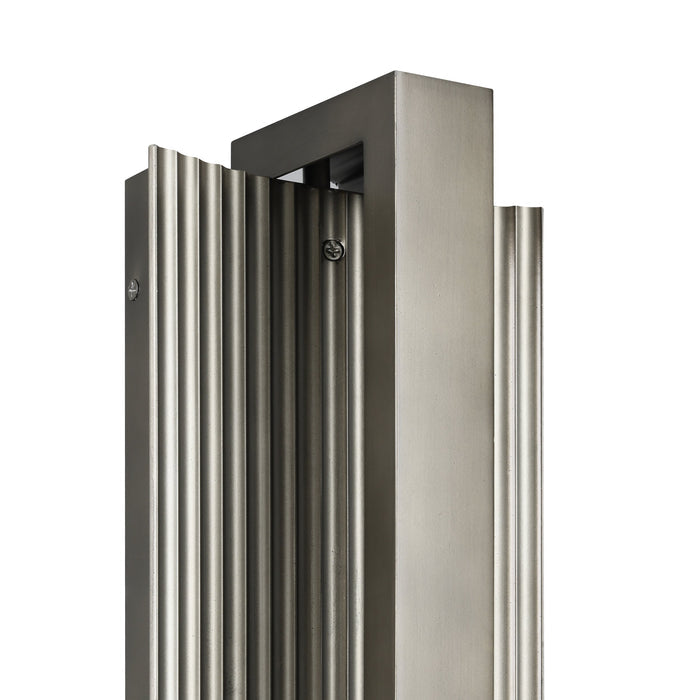 Jubilee 12-inch Forged Bronze 5CCT LED Exterior Wall Sconce