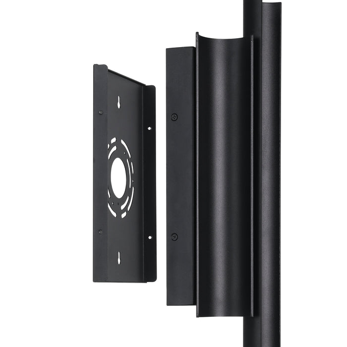 Kestrel 16-inch 3-light Textured Black 5CCT LED Exterior Wall Sconce