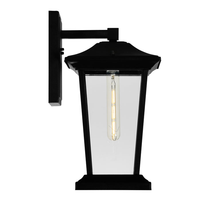 Leawood 1 Light Black Outdoor Wall Lights