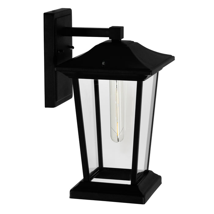 Leawood 1 Light Black Outdoor Wall Lights