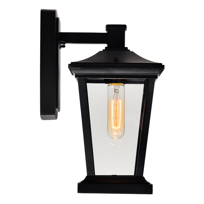 Leawood Outdoor Wall Lights 1 Light Black