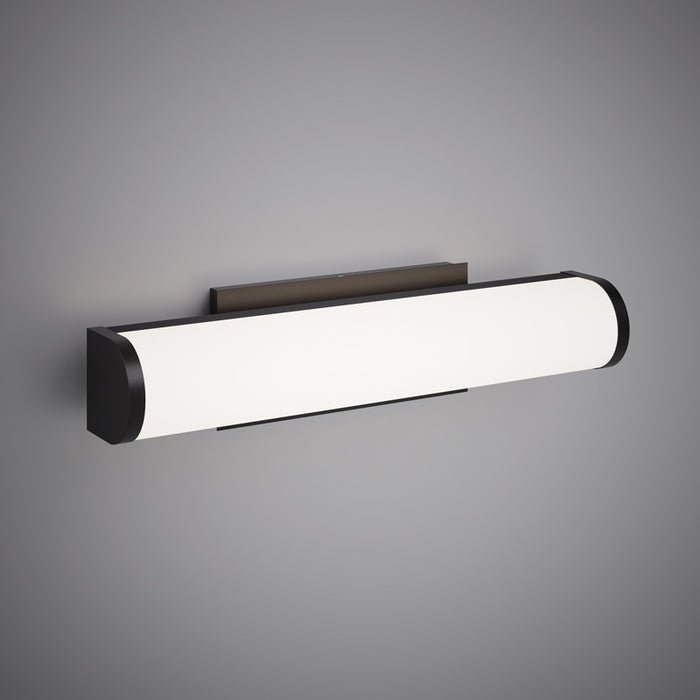 Led 20-in Wall/Vanity Light Matte Blacck  Dimmable 30W