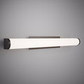 Led 36-in Wall/Vanity Light Matte Black  Dimmable 40W