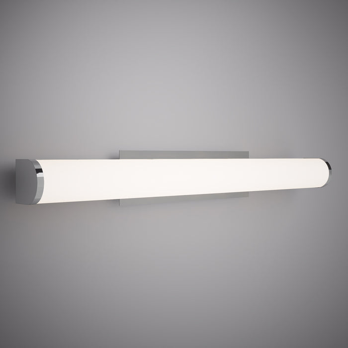 Led 36-in Wall/Vanity Light Polished Chrome  Dimmable 40W