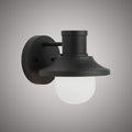 Led Exterior Wall Sconce Black Powder coated  Non-Dimmable 12W