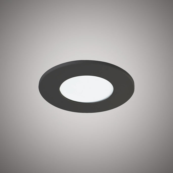 MAG 4-in  Matte Black  Dimmable 9W