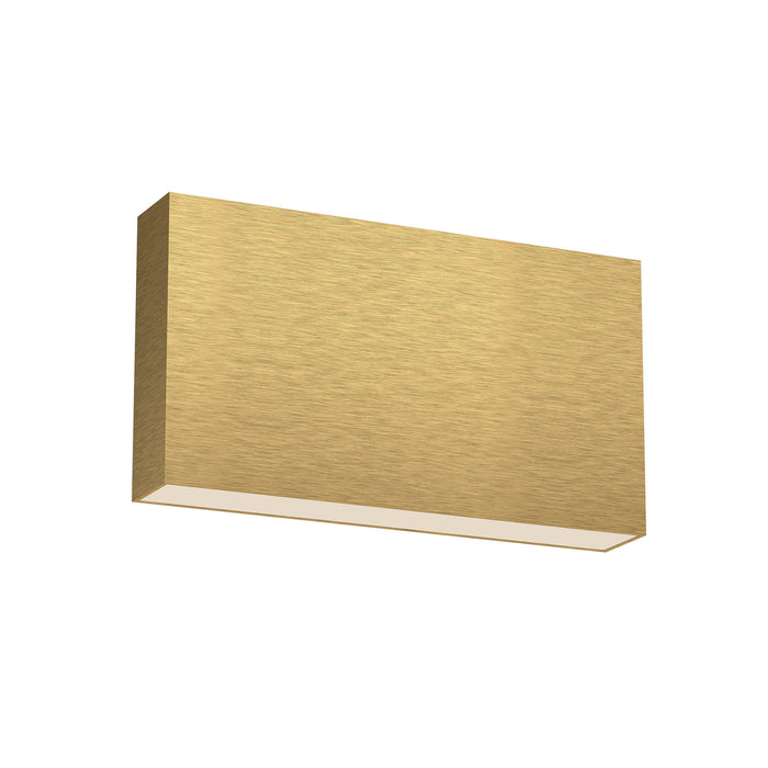 Mica 10-in Steel Brushed Gold Wall Light