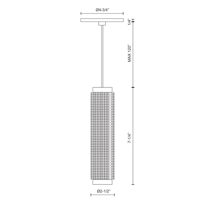Micro 3-in Aluminum Pendant