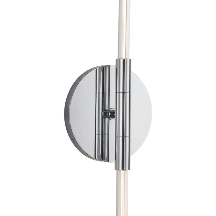 Motif 26-in Aluminum Wall Sconce