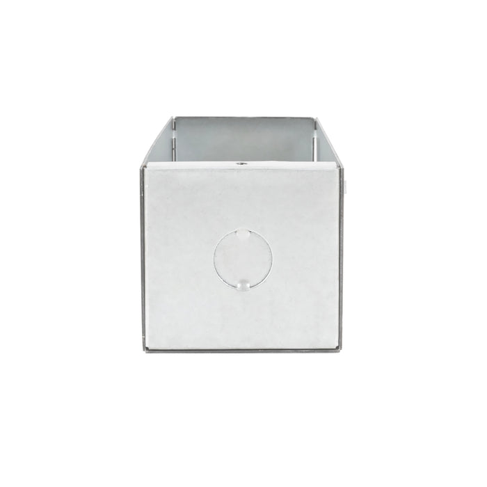 Newport 9.25-in Galvanized Steel Outdoor Wall Light Back Box