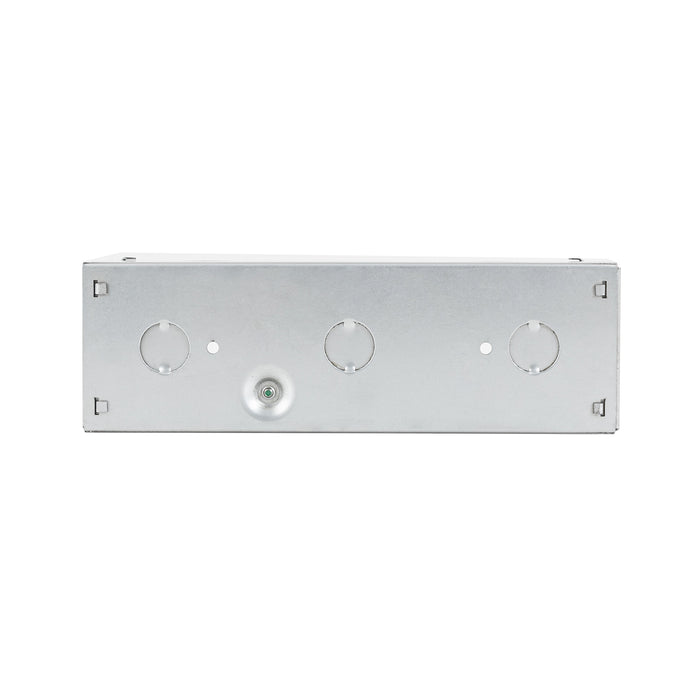 Newport 9.25-in Galvanized Steel Outdoor Wall Light Back Box