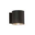Nordic 5-in (5-in Dia.) Aluminum Outdoor Wall Light