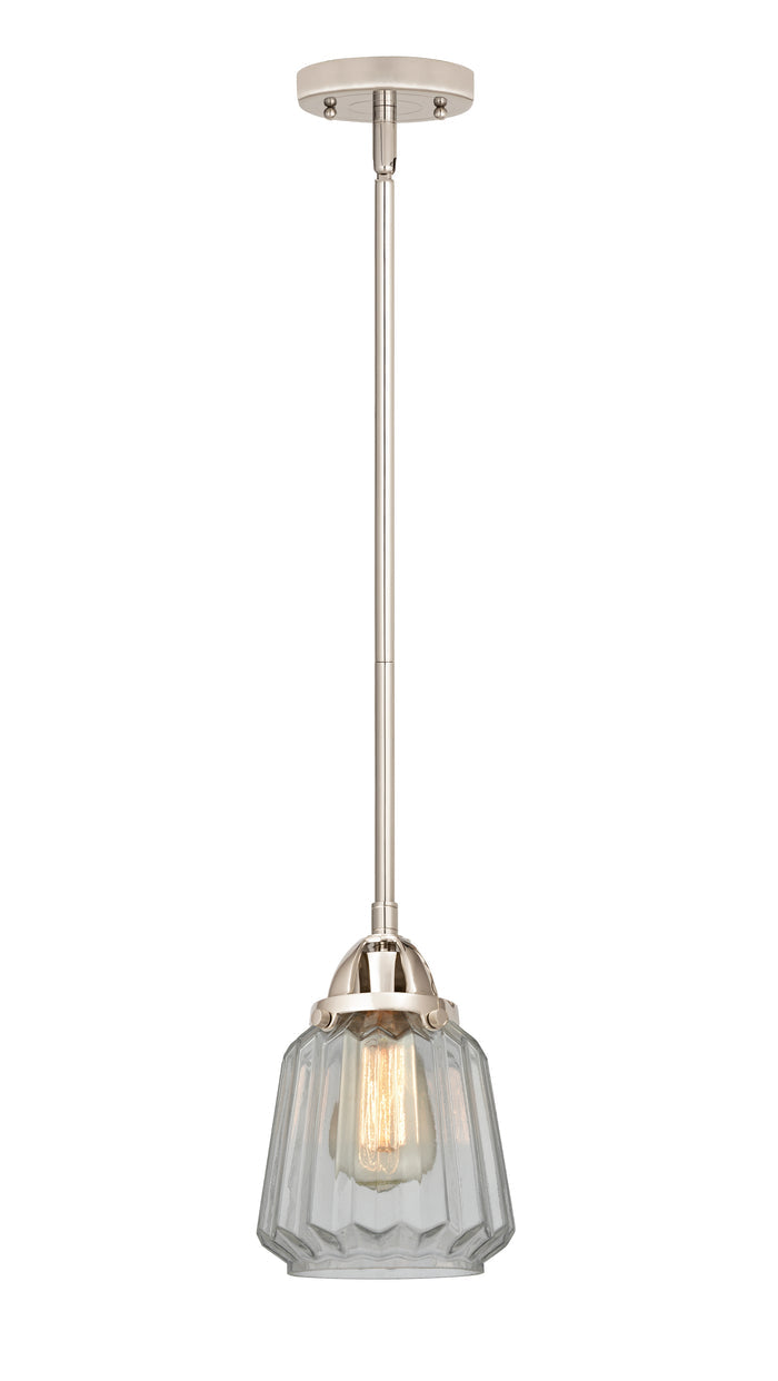Polished Nickel / Clear