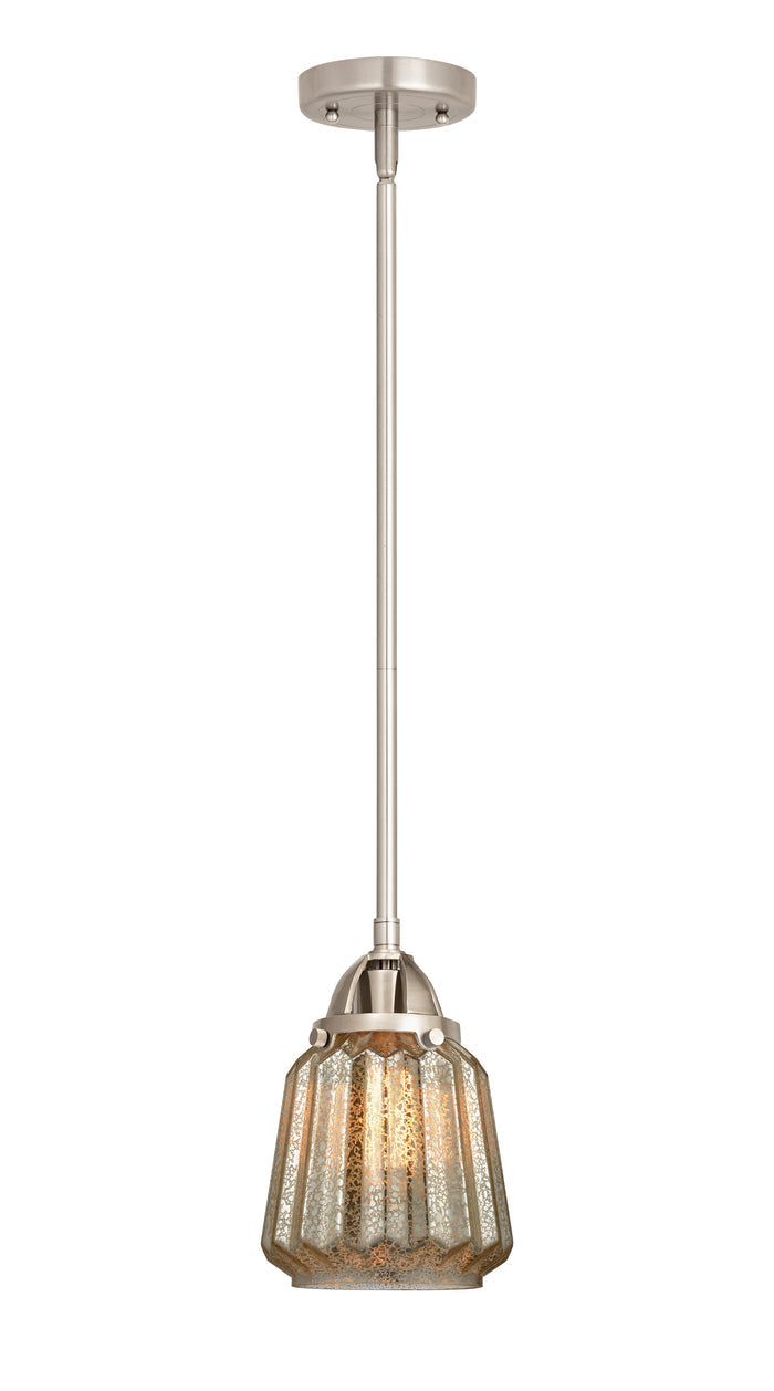 Brushed Satin Nickel / Mercury