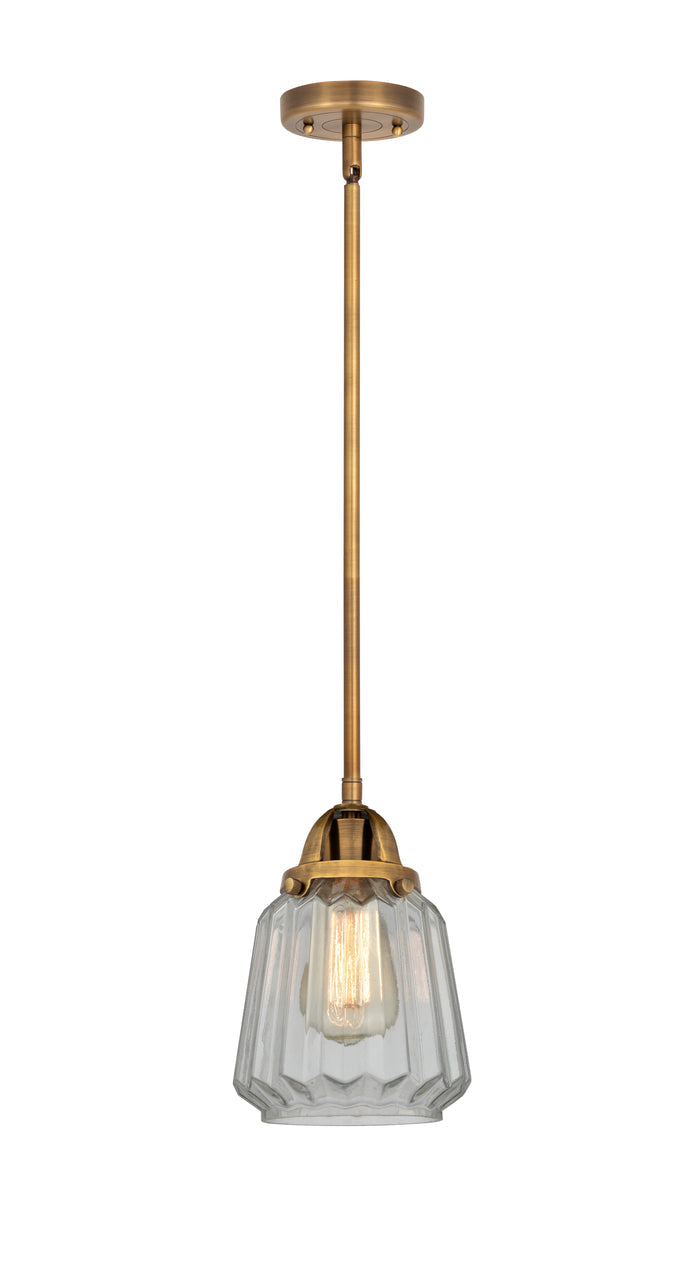 Nouveau 2 Mini Pendant Antique Copper Finish
