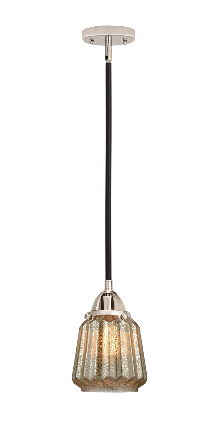 Nouveau 2 Mini Pendant Antique Copper Finish