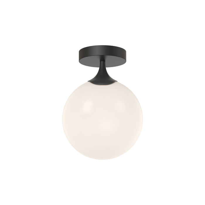 Nouveau 8-in Steel Flush Mount
